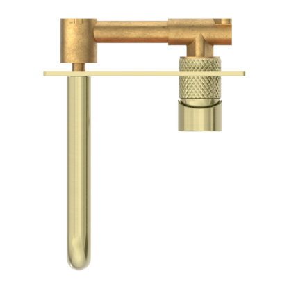 Nero Opal Wall Basin/Bath Mixer