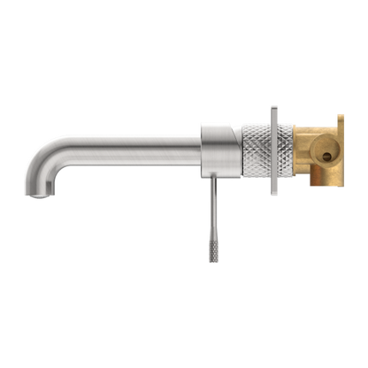 Nero Opal Wall Basin/Bath Mixer 260mm  NR251907A260BN