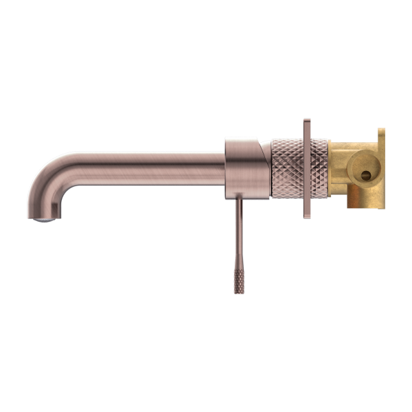 Nero Opal Wall Basin/Bath Mixer