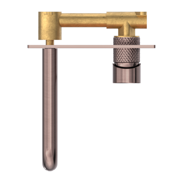 Nero Opal Wall Basin/Bath Mixer