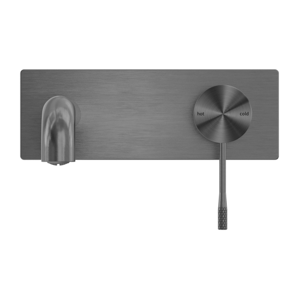 Nero Opal Wall Basin/Bath Mixer