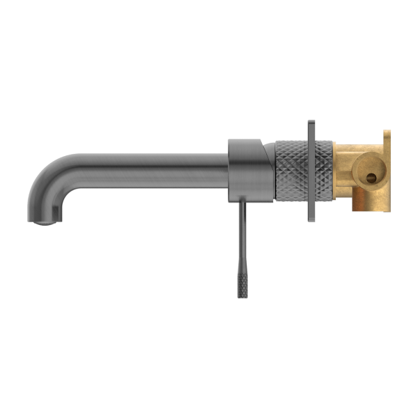 Nero Opal Wall Basin/Bath Mixer