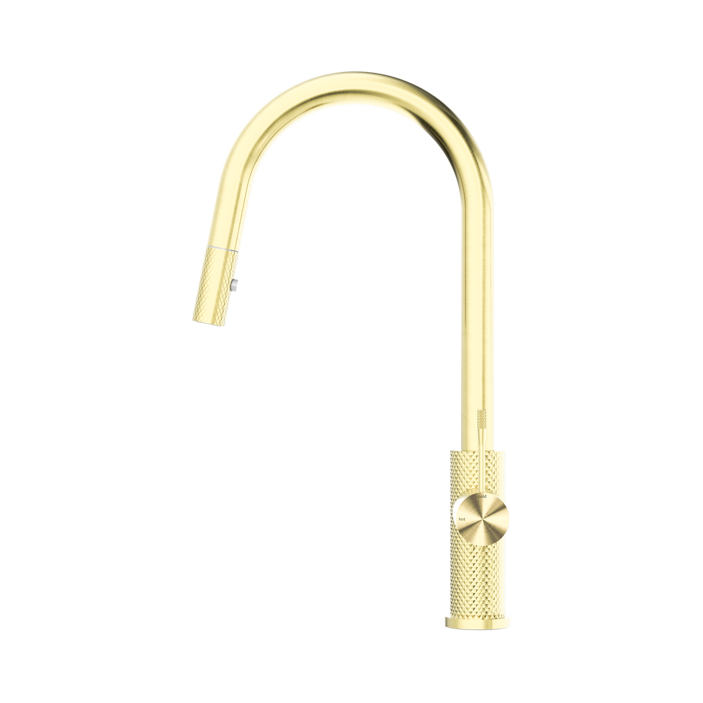 Opal Pull Out Sink Mixer With Vegie Spray Function Brushed Gold