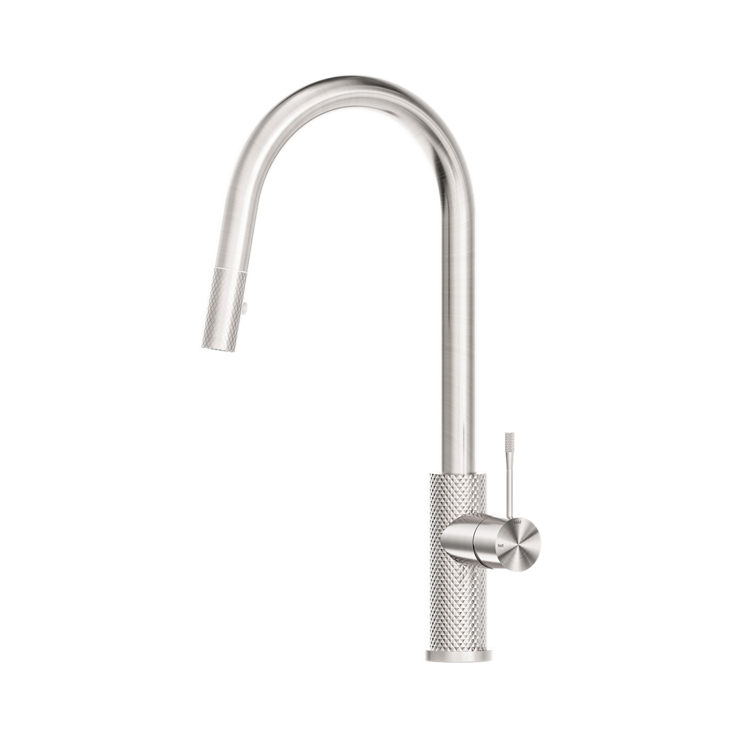 Opal Pull Out Sink Mixer With Vegie Spray Function Brushed Nickel
