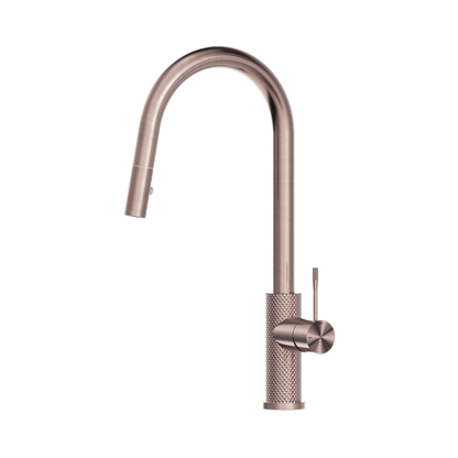 Opal Pull Out Sink Mixer With Vegie Spray Function Brushed Bronze