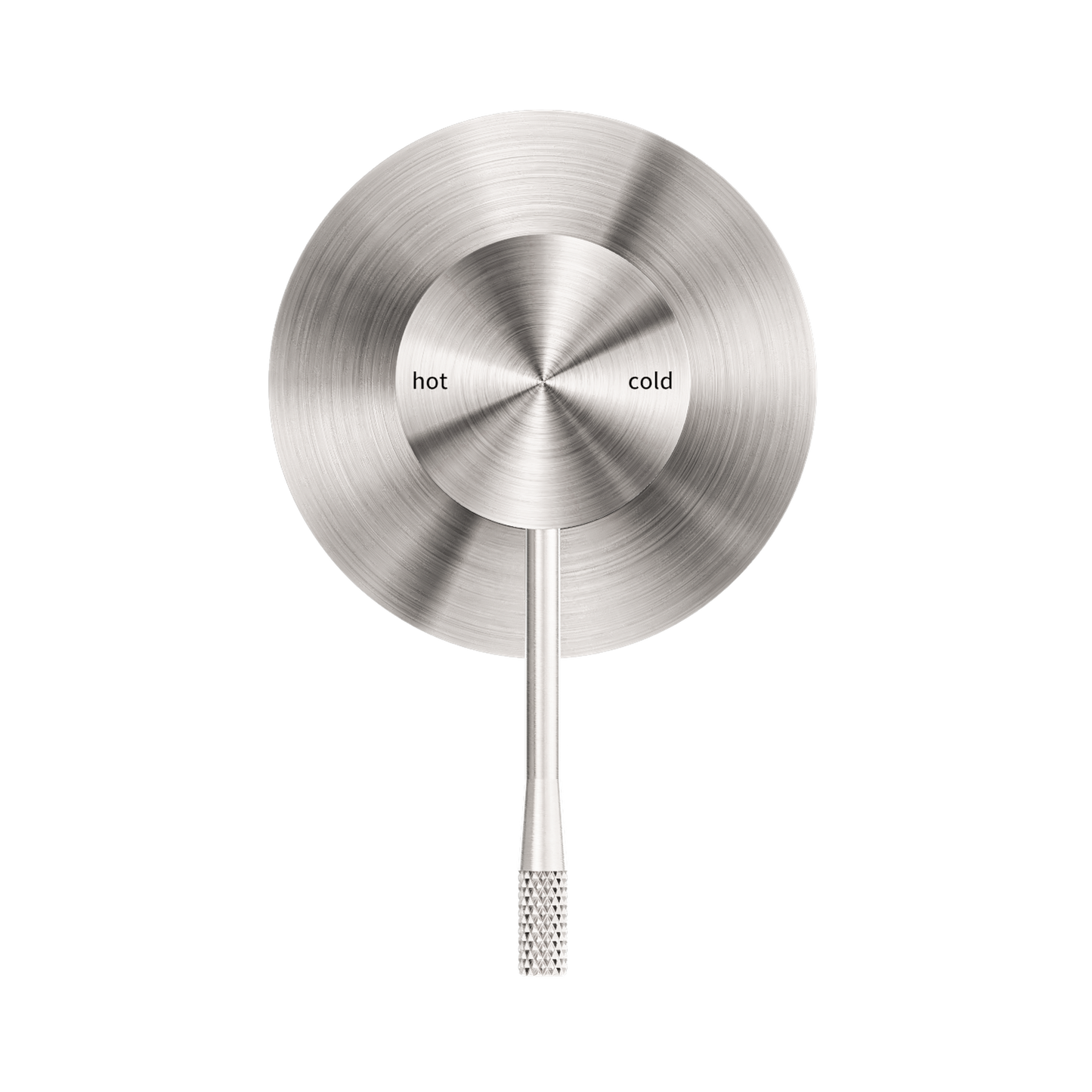Opal Shower Mixer 80mm Plate Brushed Nickel
