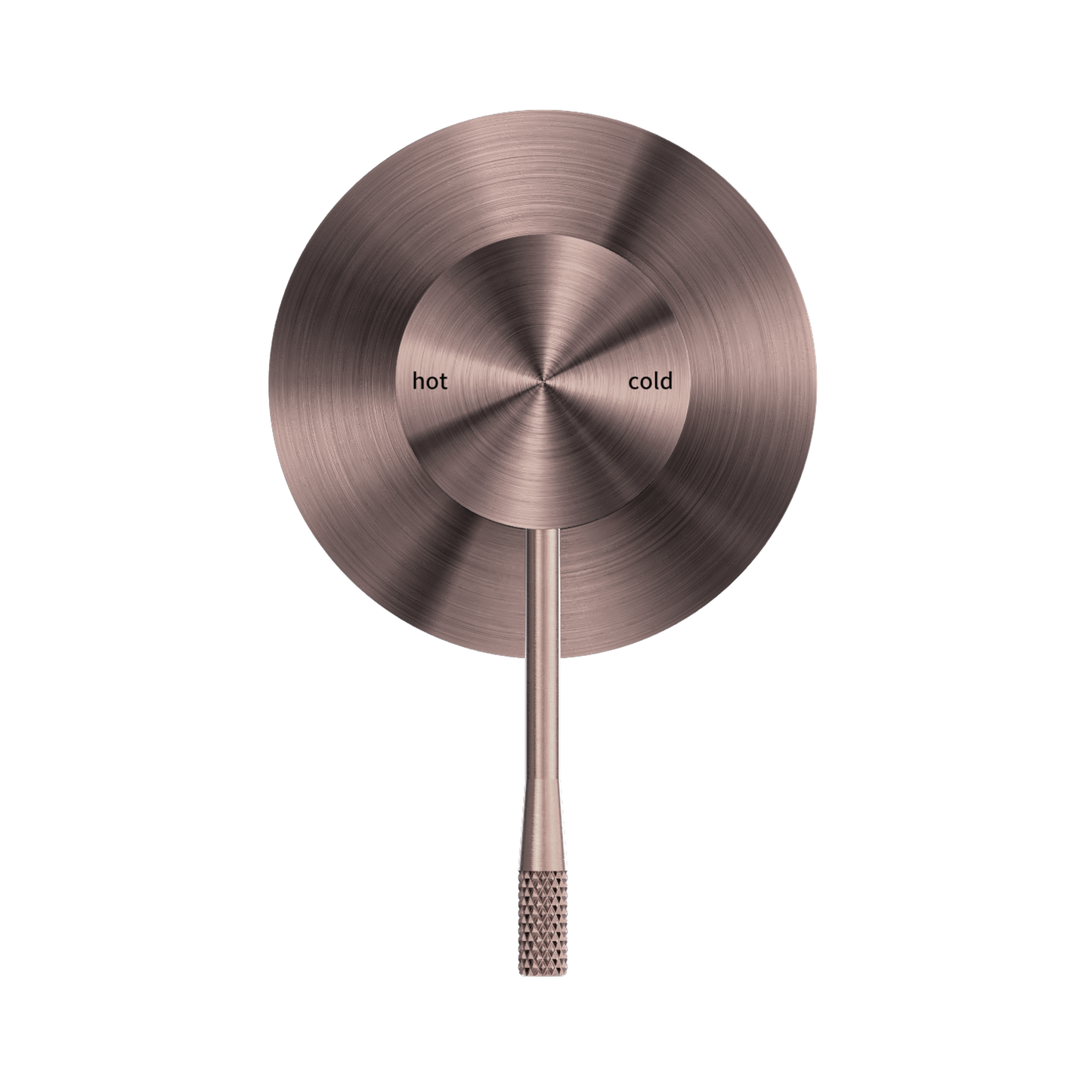 Opal Shower Mixer 80mm Plate Brushed Bronze