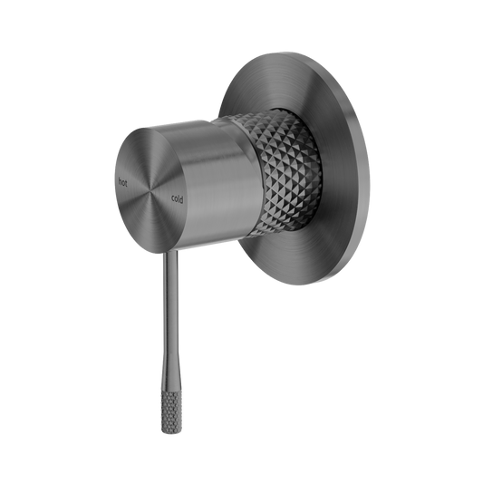 Opal Shower Mixer 80mm Plate Graphite