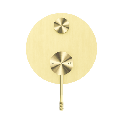 Opal Shower Mixer With Diverter Brushed Gold