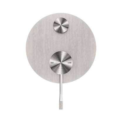 Opal Shower Mixer With Diverter Brushed Nickel