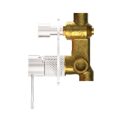 Opal Shower Mixer With Diverter Brushed Nickel