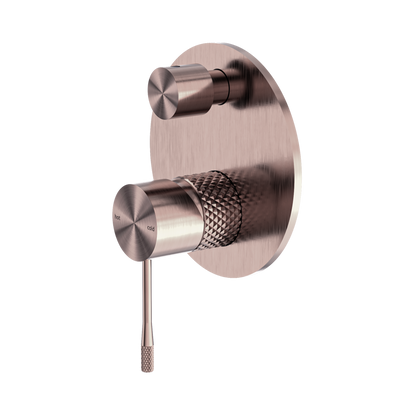 Opal Shower Mixer With Diverter Brushed Bronze