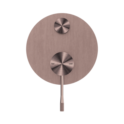 Opal Shower Mixer With Diverter Brushed Bronze