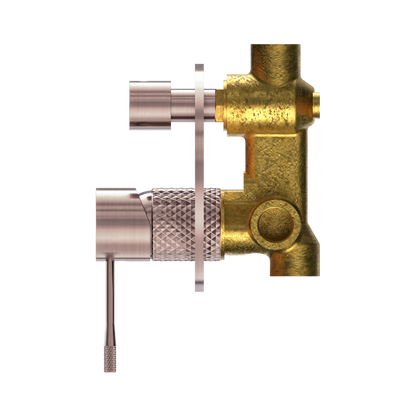 Opal Shower Mixer With Diverter Brushed Bronze