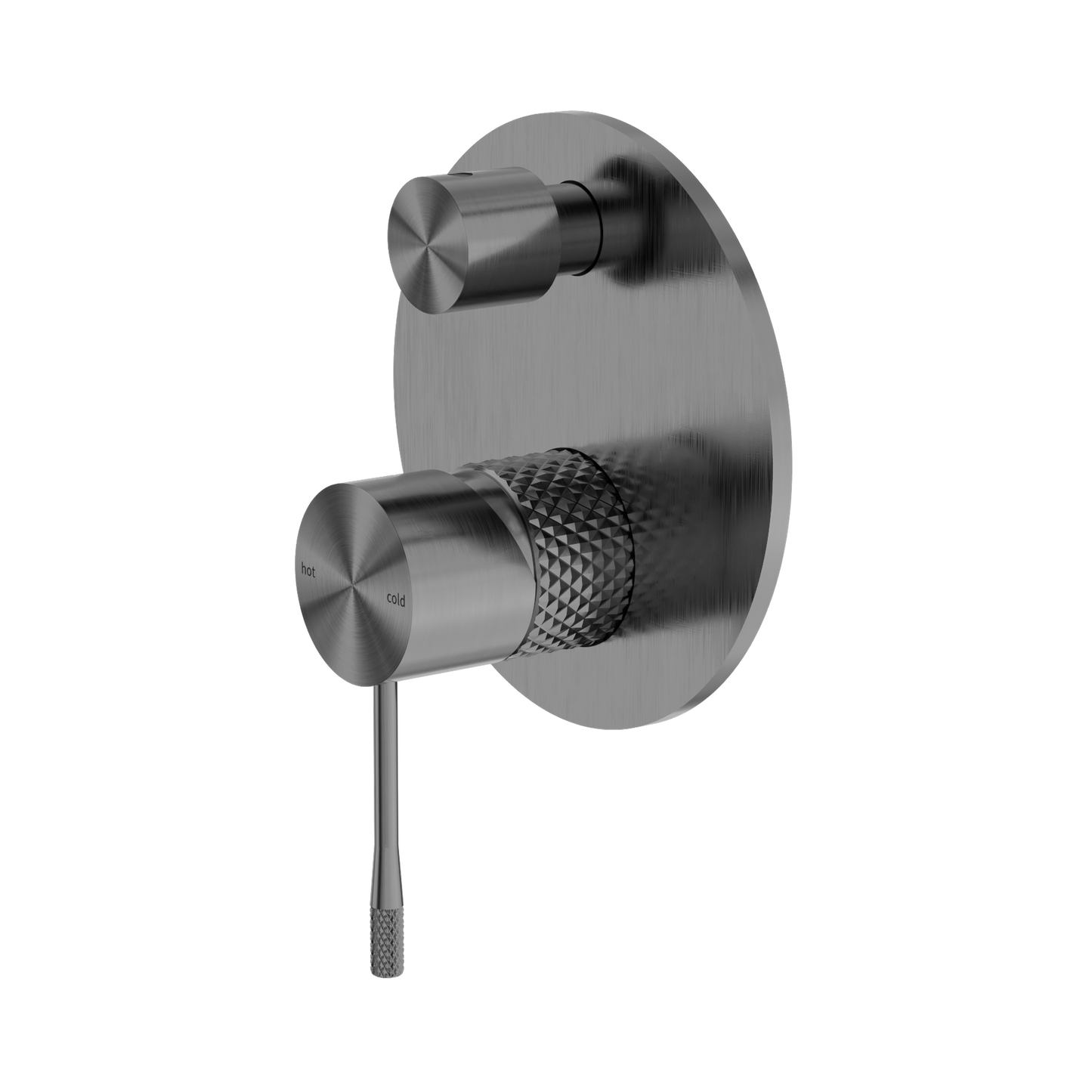 Opal Shower Mixer With Diverter Graphite