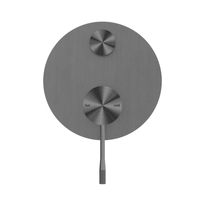 Opal Shower Mixer With Diverter Graphite