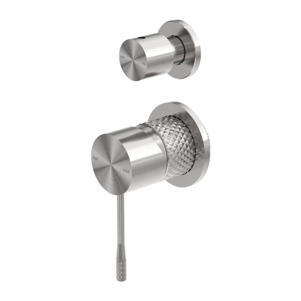 Nero Opal Shower Mixer with Diverter, Separate Plate