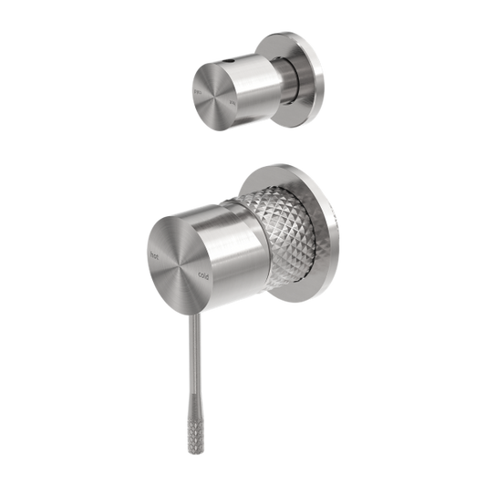 Nero Opal Shower Mixer with Diverter, Separate Plate