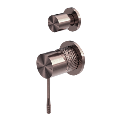Nero Opal Shower Mixer with Diverter, Separate Plate