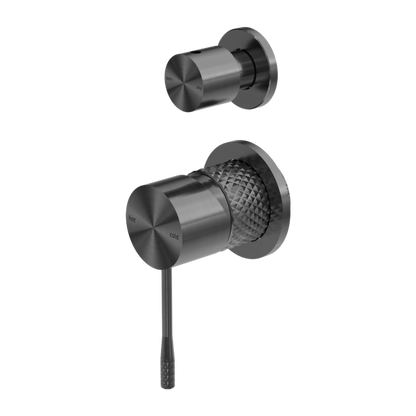 Nero Opal Shower Mixer with Diverter, Separate Plate