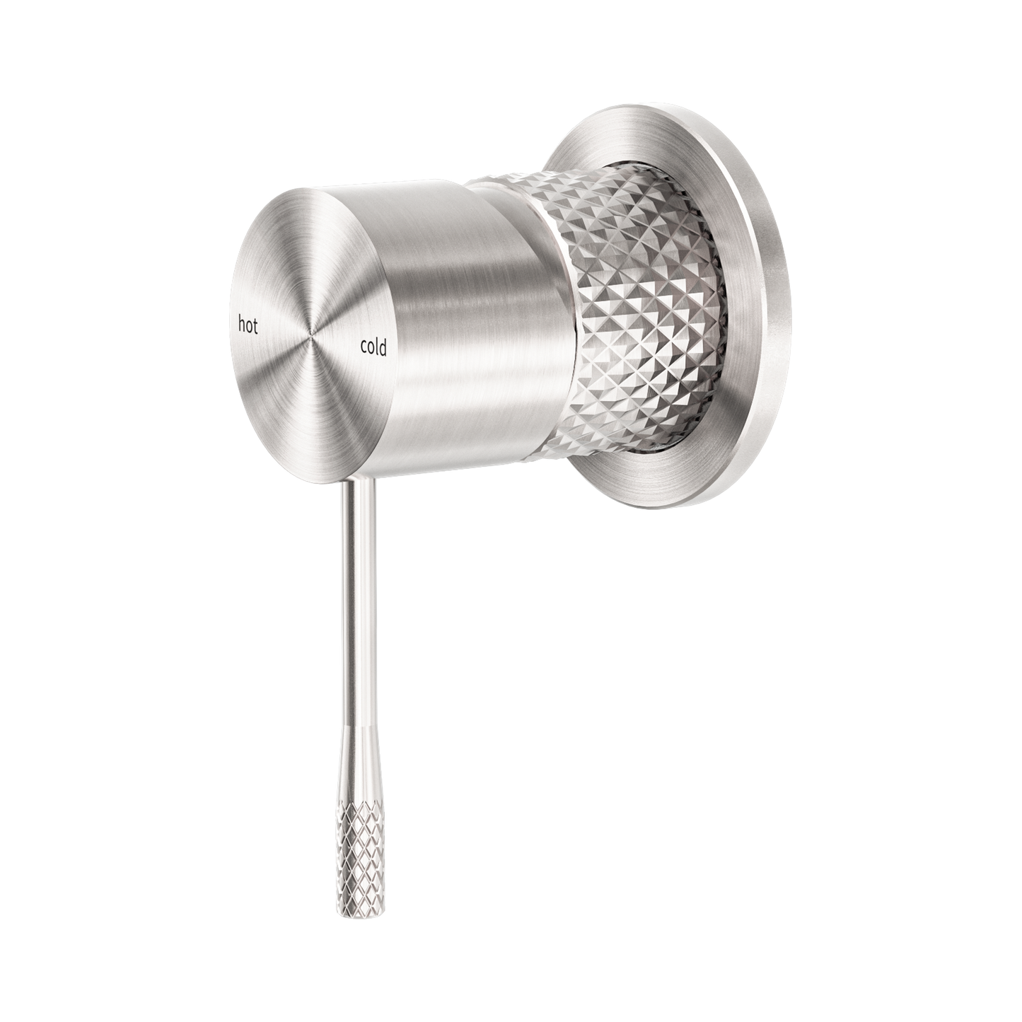 Opal Shower Mixer 60mm Plate Brushed Nickel