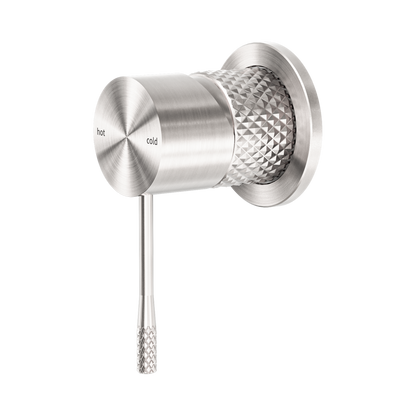 Opal Shower Mixer 60mm Plate Brushed Nickel