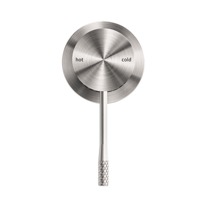 Opal Shower Mixer 60mm Plate Brushed Nickel