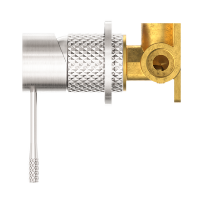 Opal Shower Mixer 60mm Plate Brushed Nickel