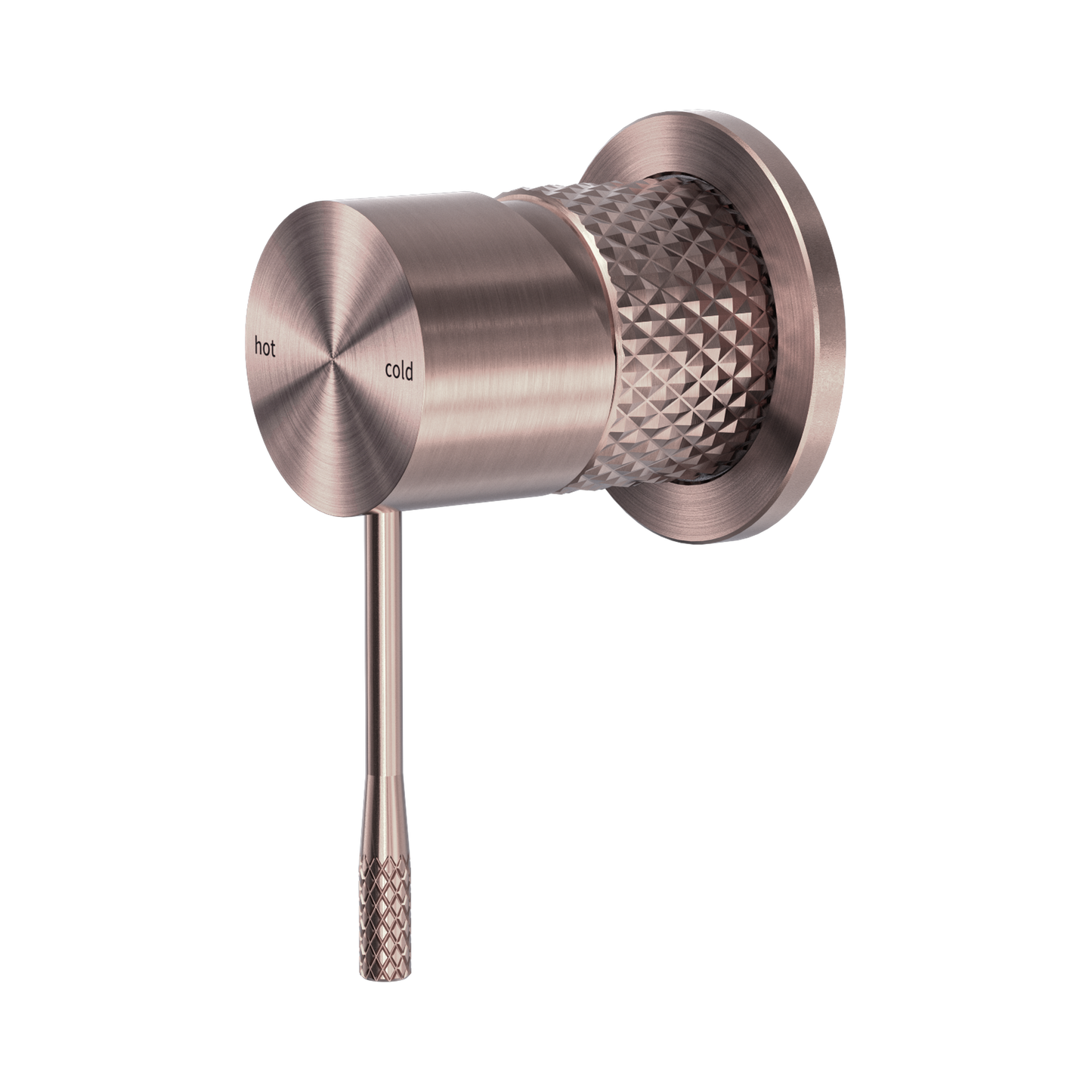 Opal Shower Mixer 60mm Plate Brushed Bronze