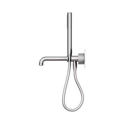 Opal Progressive Shower System With Spout 230mm Brushed Nickel