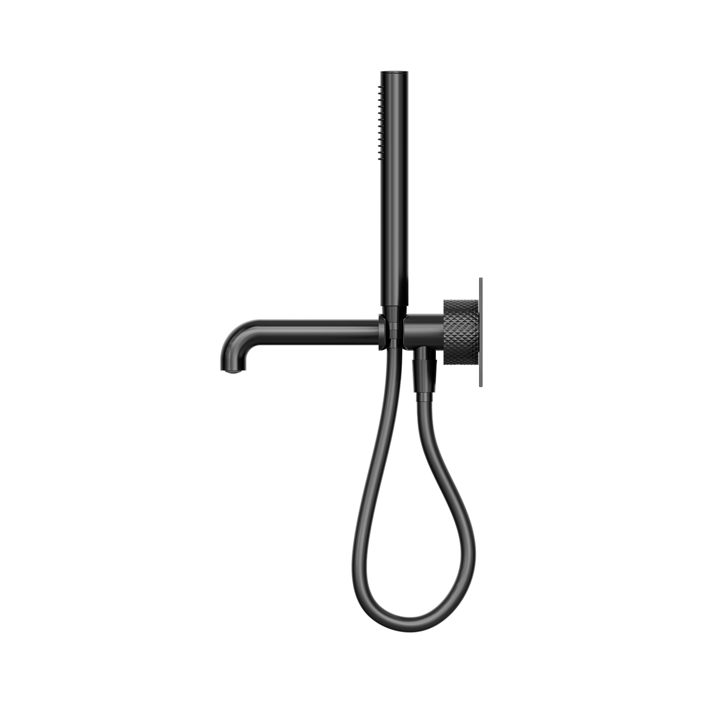 Opal Progressive Shower System With Spout 250mm Graphite