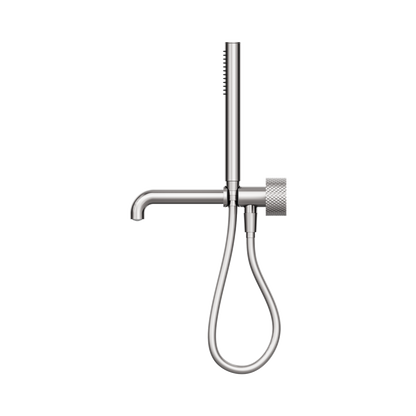 Opal Progressive Shower System Separate Plate With Spout 230mm Brushed Nickel