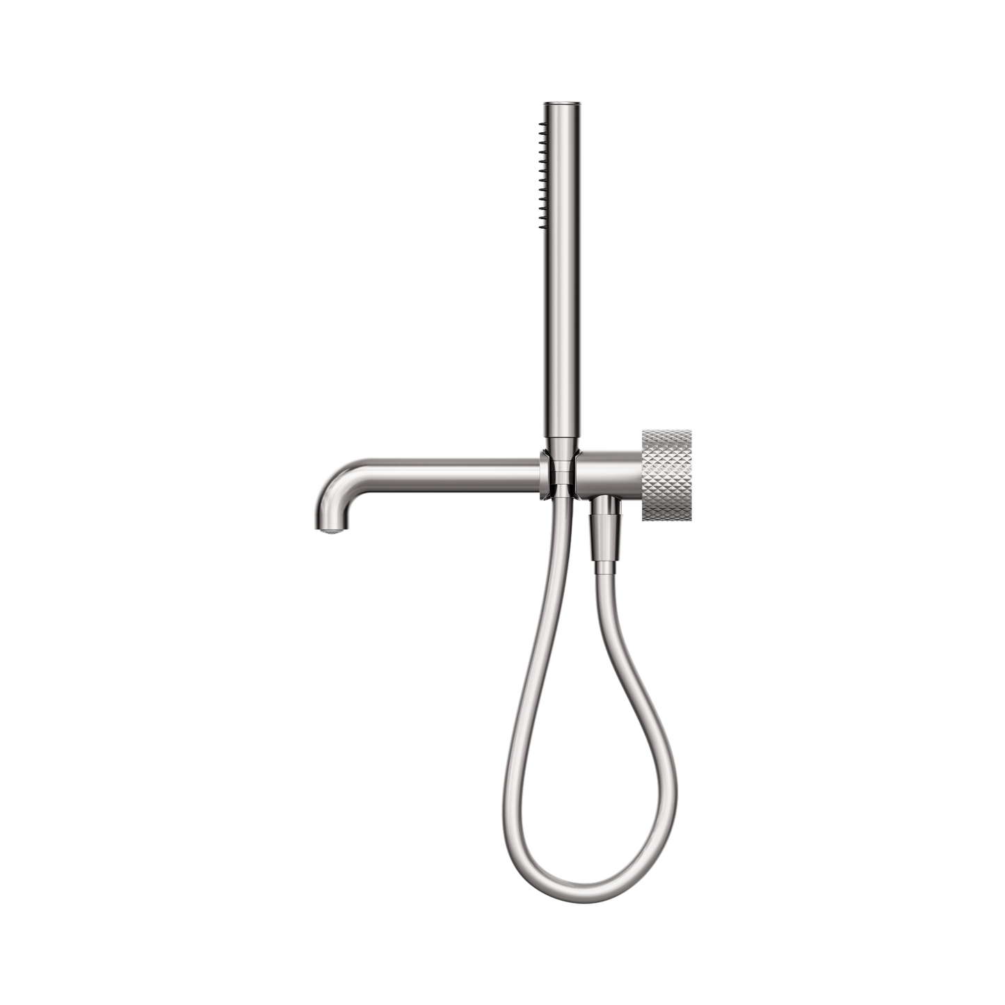 Opal Progressive Shower System Separate Plate With Spout 250mm Brushed Nickel