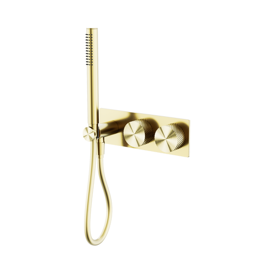 Opal Progressive Shower System Brushed Gold
