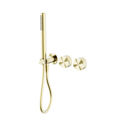 Opal Progressive Shower System Separate Plate Brushed Gold
