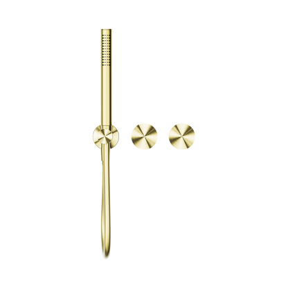 Opal Progressive Shower System Separate Plate Brushed Gold