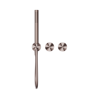Opal Progressive Shower System Separate Plate Brushed Bronze
