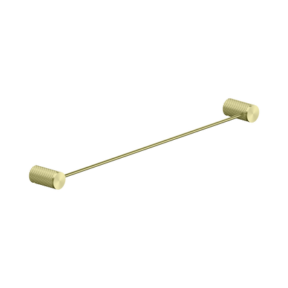 Opal Single Towel Rail 600mm Brushed Gold
