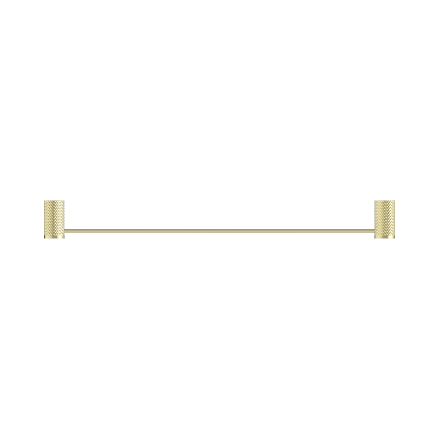 Opal Single Towel Rail 600mm Brushed Gold