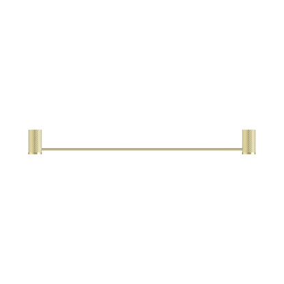 Opal Single Towel Rail 600mm Brushed Gold