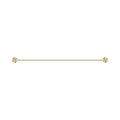 Opal Single Towel Rail 600mm Brushed Gold