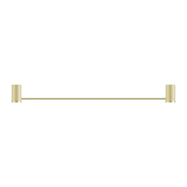 Nero Opal Single Towel Rail 600mm