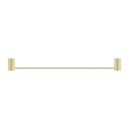 Nero Opal Single Towel Rail 600mm