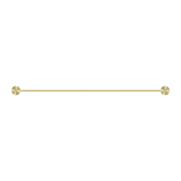 Nero Opal Single Towel Rail 600mm
