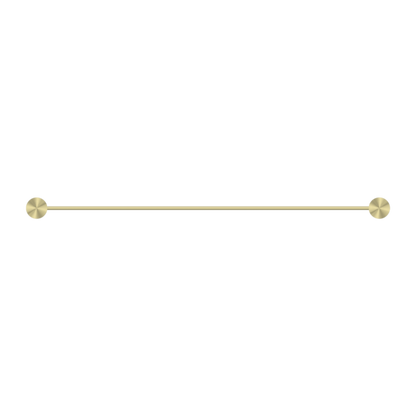 Nero Opal Single Towel Rail 600mm