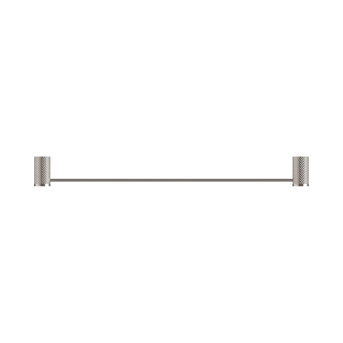 Opal Single Towel Rail 600mm Brushed Nickel