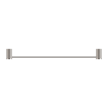 Nero Opal Single Towel Rail 600mm