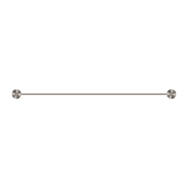 Nero Opal Single Towel Rail 600mm
