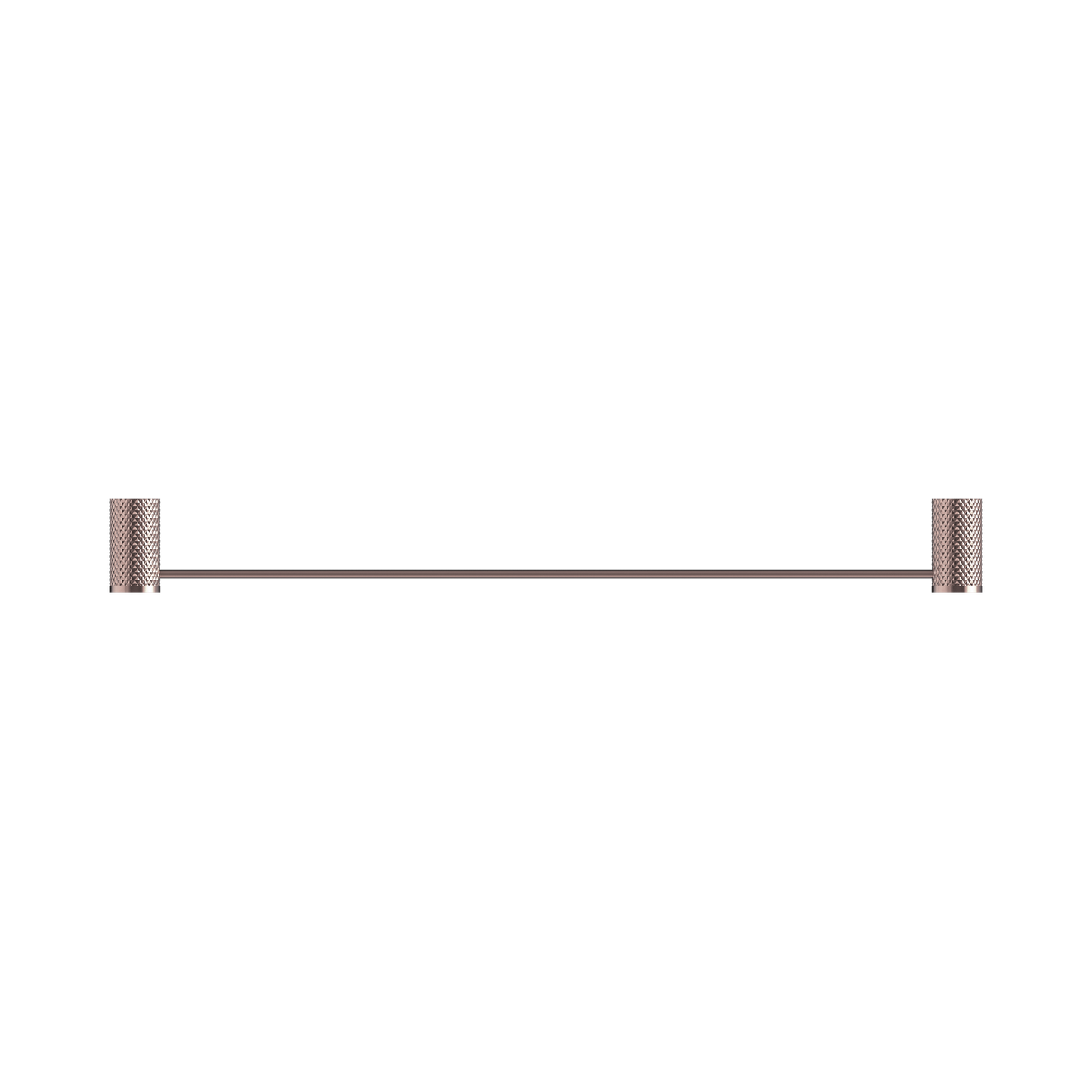 Opal Single Towel Rail 600mm Brushed Bronze
