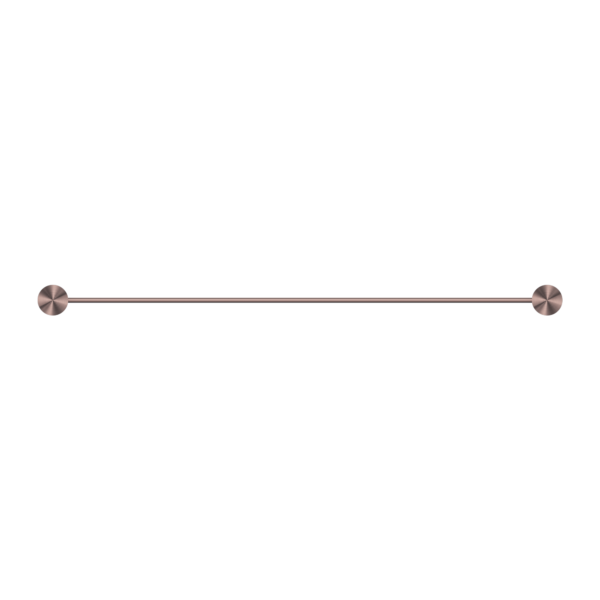 Nero Opal Single Towel Rail 600mm